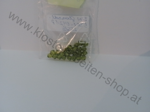 Swarovski Glasschliffperlen 4 mm oliv
