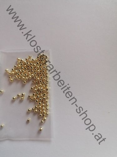 Perlen gold 2,5 mm